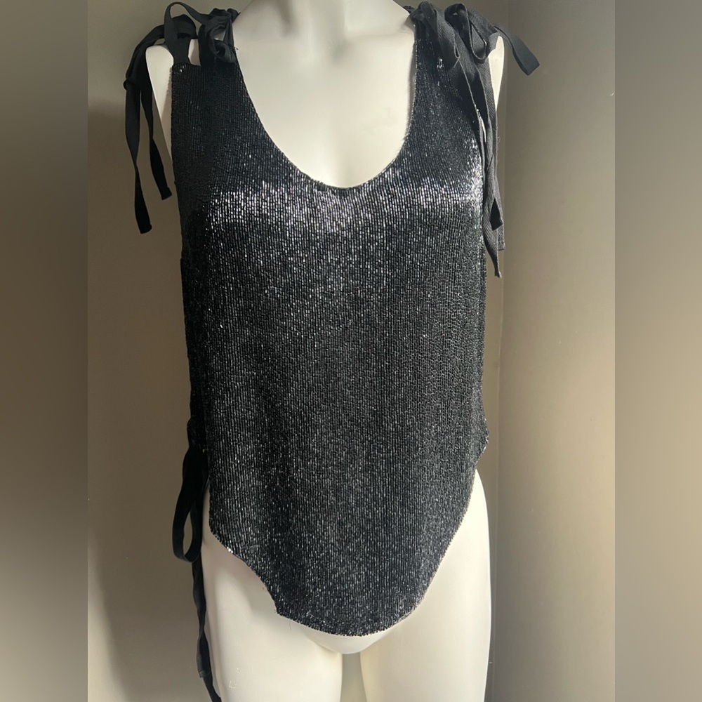 Ann Demeulemeester beaded top